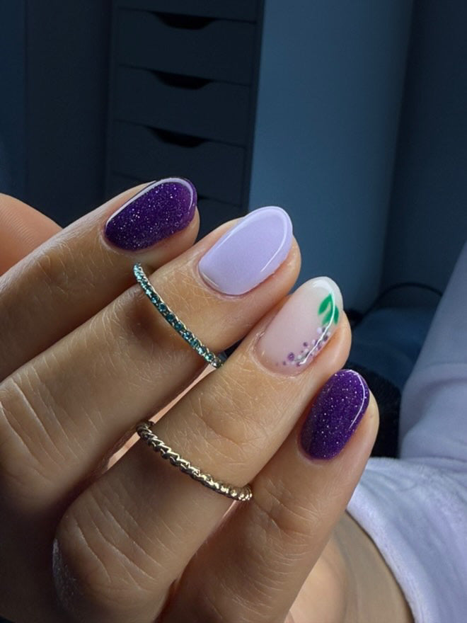 Reflective Gel Purple