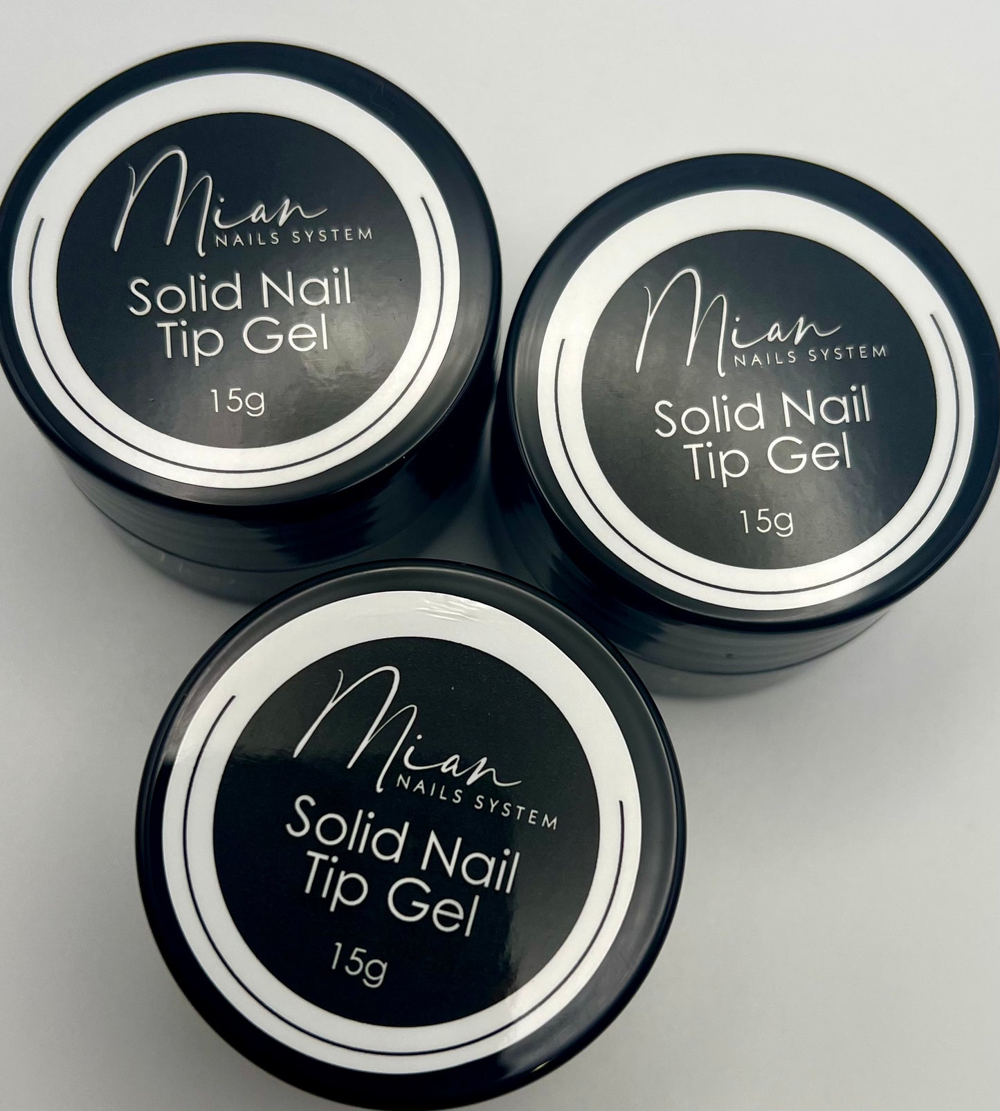 Solid Nail Tip Gel