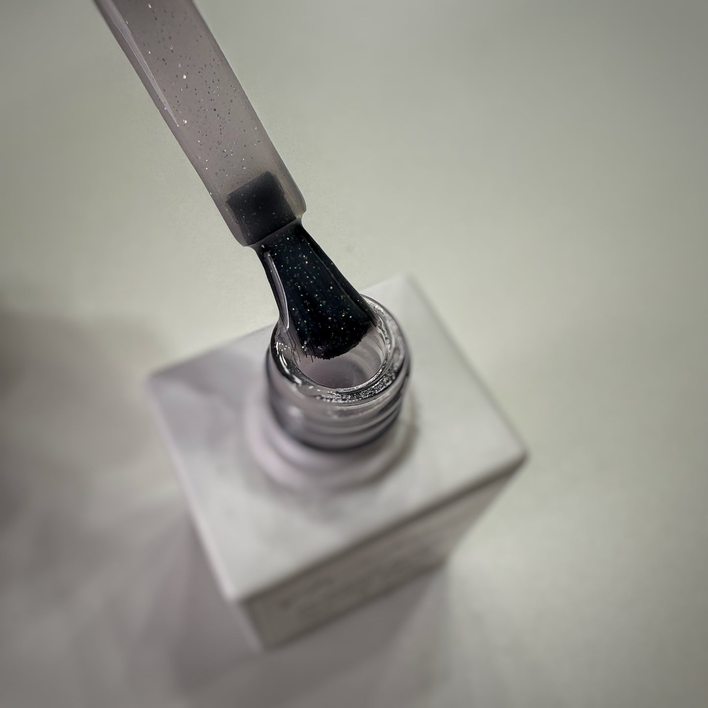 Rubber Base Glitter White