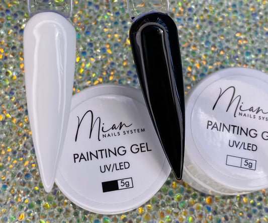 Paint Gel: Black and White